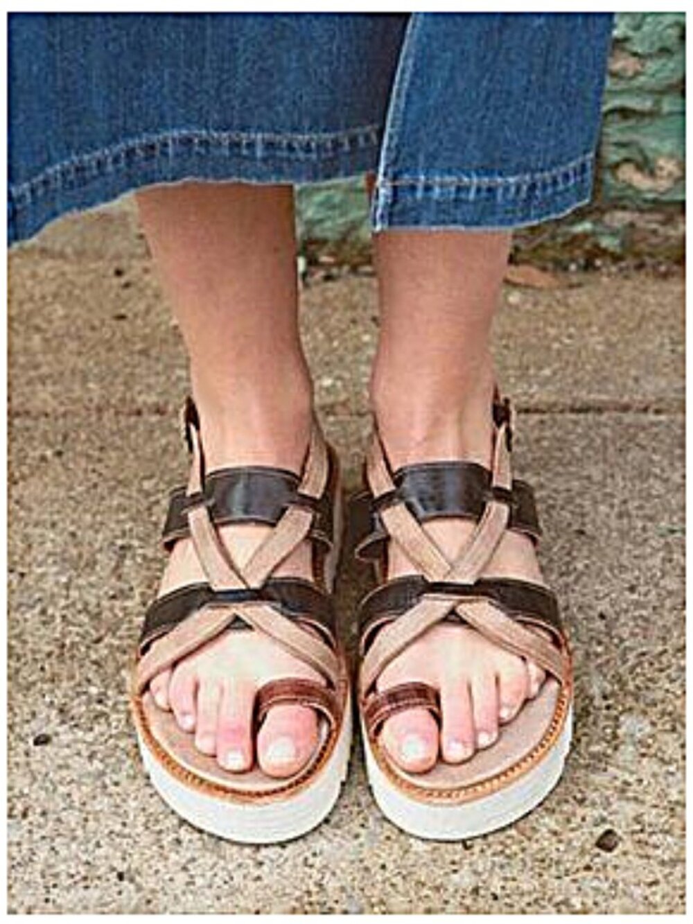 BED/STU Crawler Sandals (for Women) Starry Night